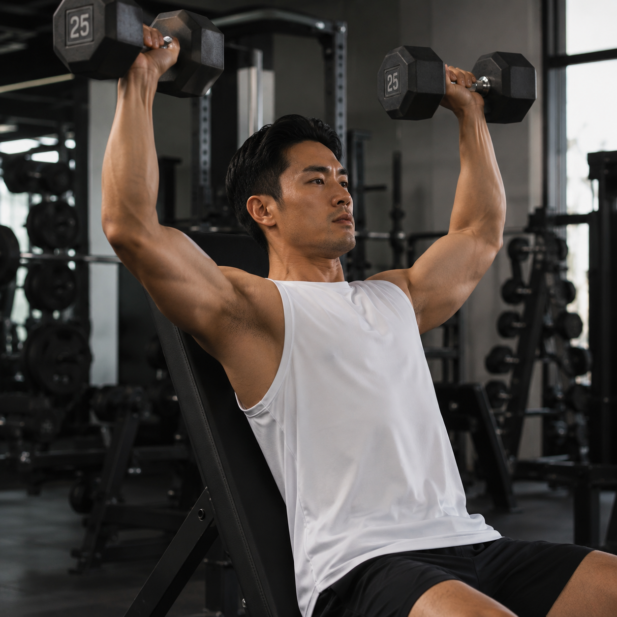 Träningslinne Herr med Snabbtorkande Material för Gym & Löpning