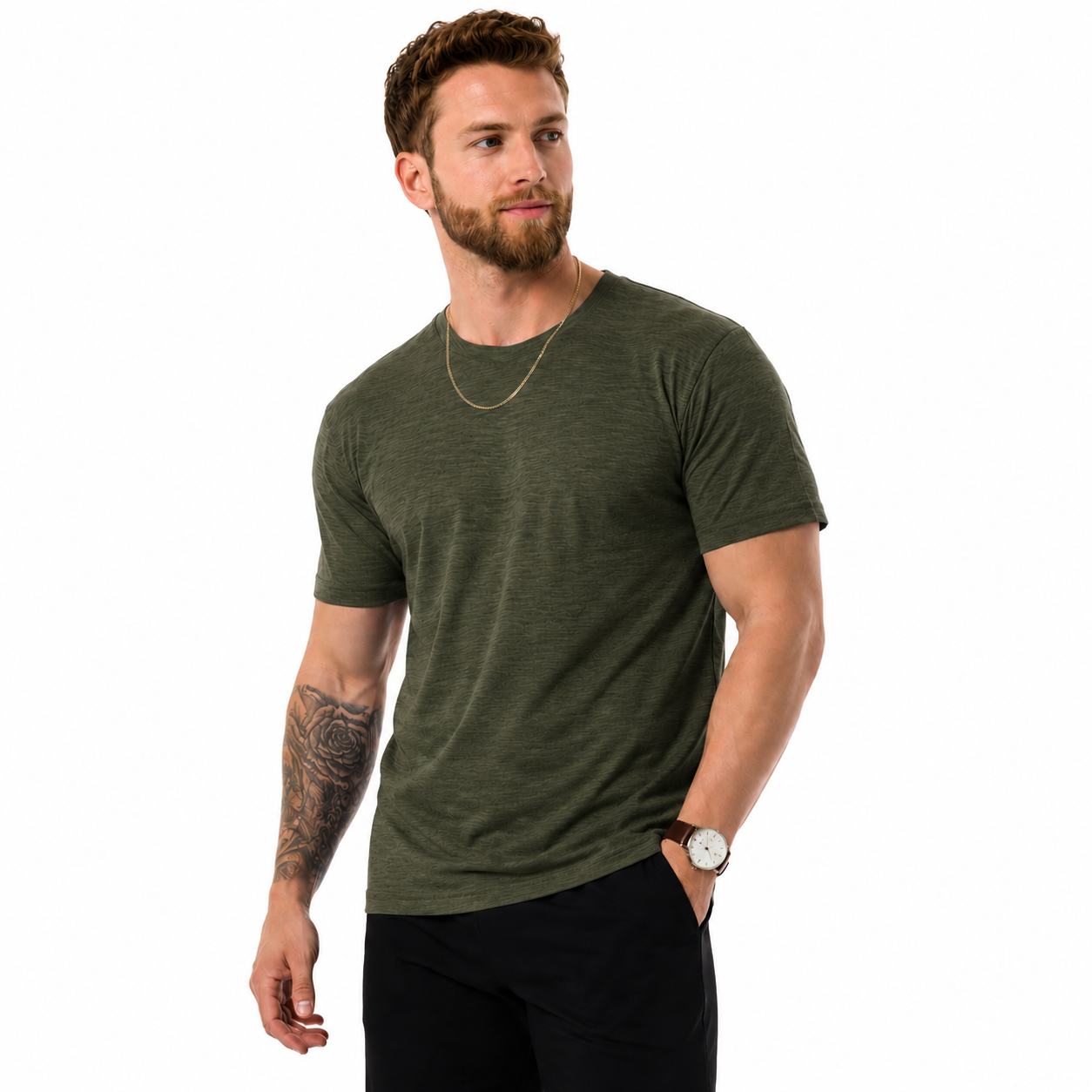 Tränings T-shirt Herr Merinoull Snabbtorkande