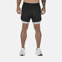 RunLock™ - 2-in-1 Träningsshorts med studsfri Mobilficka